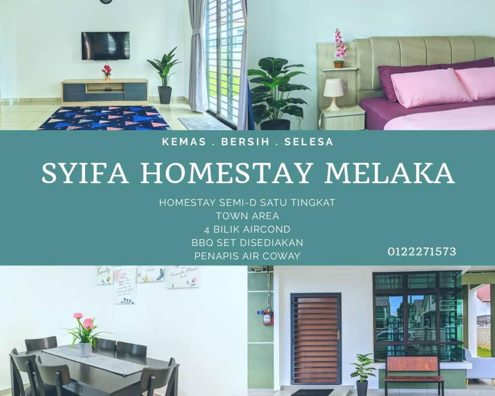 Syifa Homestay Melaka Exteriör bild